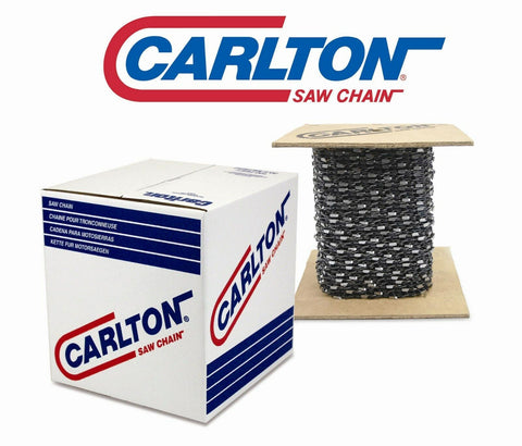 Carlton Chainsaw Chain .325 Pitch .058 Gauge Semi Chisel 100' Roll